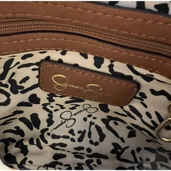 Jessica Simpson Toast Pink St. Pete Straw Crossbody - Picture 10 of 10